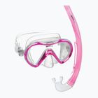 Mares Combo Seepferdchen rosa/klar Kinderschnorchelset