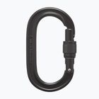 Karabiner Black Diamond Oval Keylock SCRWGT black