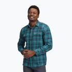 Herrenhemd Black Diamond Project Twill creek blue/charcoal