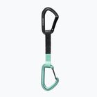 Schnellverschlusskarabiner Black Diamond Hotforge Hybrid Quickdraw 16 cm clean green