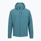 Herrenpullover Black Diamond Coefficient Storm Full Zip Hoody creek blue