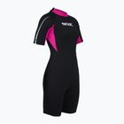 Damen Schwimm-Neoprenanzug SEAC Shorts Relax 2.2 mm black/pink