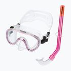 Schnorchel-Set für Kinder SEAC Marina Bis Set pink