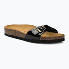 Slides Schlappen  Damen Scholl Estelle Patsynth black