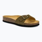 Slides Schlappen  Damen Scholl Estelle Sue khaki