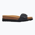 Scholl Damen-Flip-Flops Ginni Wide Med schwarz