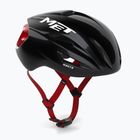 Fahrradhelm MET Manta MIPS black/red glossy