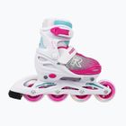Roces Jokey X Girl Kinder Rollschuhe weiß/rosa