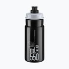 Fahrrad Wasserflasche Elite Jet 550 ml black/grey logo