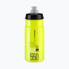 Fahrrad Wasserflasche Elite Jet 550 ml yellow fluo/black logo