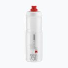 Fahrrad Wasserflasche Elite Jet 750 ml clear/red logo