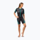 Cressi Playa Shorty 2.5 mm Damen Neoprenanzug schwarz/quamarin