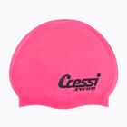 Schwimmkappe für Kinder Cressi Silikonkappe rosa XDF220