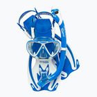 Cressi Rocks Jr Set blau/weiß Kindertauchset