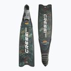 Cressi Gara Turbo Carbon grün camo Tauchflossen
