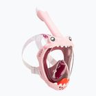 Vollgesichtsmaske zum Schnorcheln für Kinder Cressi Kiddy Full Face Jr pink/purple/white