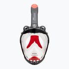 Schnorchelmaske Kinder Cressi Kiddy Full Face Jr black/clear/red