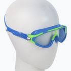 Cressi Baloo Kinderschwimmmaske blau-grün DE203222