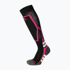 Skisocken für Kinder Mico Medium Weight Warm Control Ski nero/fucsia