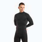 Herren Thermoaktivshirt Mico Odor Zero Mock Neck nero