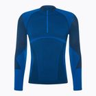 Thermoaktives Herren-Sweatshirt Mico Warm Control Zip Neck piombo