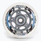 Rollerblade-Räder mit Lagern FILA Wheels+A5+Alus 6mm white
