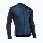 Herren Northwave Blade 4 LS tiefblau/schwarz Radtrikot