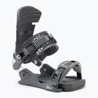 Herren Drake Fifty dunkelgrau/silberne Snowboardbindungen