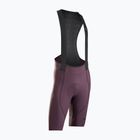 Herren-Radhose Northwave Fast Bibshort grape wine