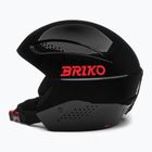 Kinder-Skihelm Briko Elias Jr shiny black/orange