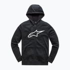 Herren Alpinestars Ageless II Zip Hoodie schwarz/weiß