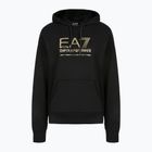 Herren EA7 Emporio Armani Zug Sichtbarkeit Hoodie schwarz / gold