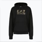 Herren EA7 Emporio Armani Zug Sichtbarkeit Hoodie schwarz/gold