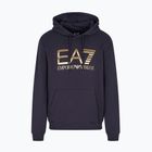 Herren EA7 Emporio Armani Zug Logo Serie Big Logo Hoodie armani blau