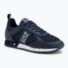 EA7 Emporio Armani Schwarz & Weiß Schnürsenkel navy / weiße Schuhe