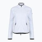 Damen-Ski-Sweatshirt EA7 Emporio Armani Ski Cortina Powerstretch Fz weiß