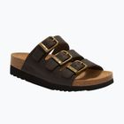Damen-Pantoletten Scholl Rio Wedge Ad Med dark brown