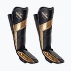 Hayabusa T3 Full Back Tibia Protektoren schwarz und gold
