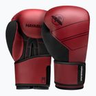 Hayabusa S4 Leder Boxhandschuhe rot