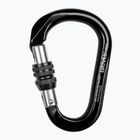 Kletterkarabiner Grivel Mega K6N Screw Lock black/black
