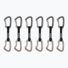 Set Kletterexpress Grivel ALL-Round Alpha 6er Pack 11 cm schwarz/gelb