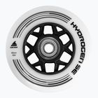 Rollerblade Hydrogen SE 90 mm/85A + ILQ9 Rollerblade Rollen 8 Stück weiß/schwarz