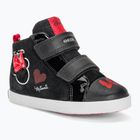 Geox Kilwi Kinderschuhe schwarz/rot