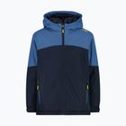 Softshelljacke Kinder CMP 35Z1524 Fix Hood b.blue/bluestone