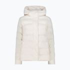 Gefütterte Jacke Damen CMP 35K3666 Fix Hood b.co gesso/blue ink