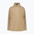 Jacke Damen CMP 35P3846 Long Teddy Highloft cookie