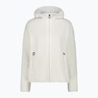 Damen-Fleecejacke CMP 35P3856 Long Teddy Highloft chalk white