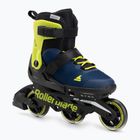 Kinder-Inlineskates Rollerblade Microblade 3WD Jr blue royal/lime