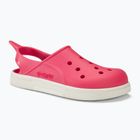 BOATILUS Cloggy fuxia/weiß Kindersandalen