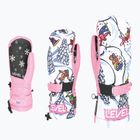 Skihandschuhe Kinder Level Junior Mitt pink